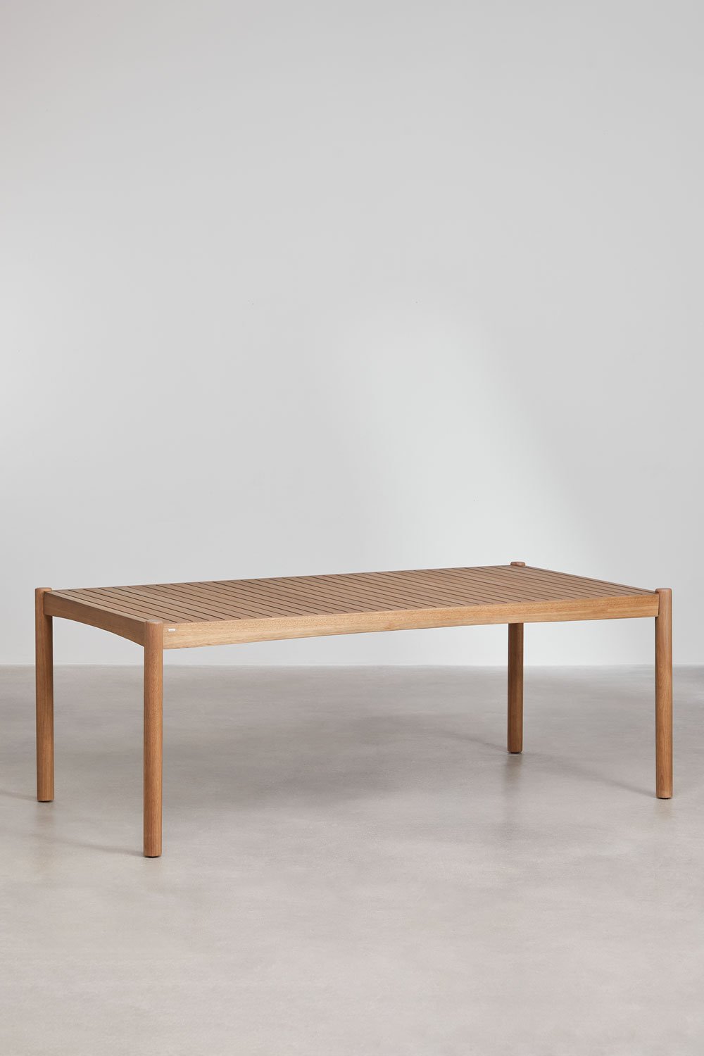 Mesa de Comedor Rectangular en Madera de Eucalipto (200x100 cm) Aderyn    , imagen de galería 1