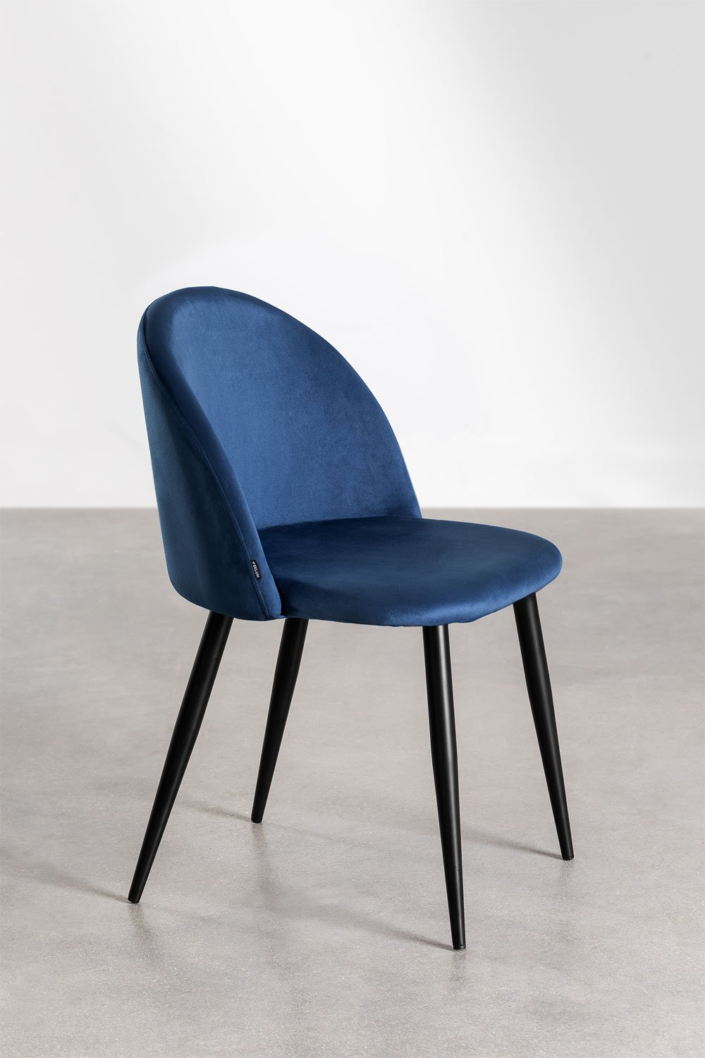 Silla de comedor en terciopelo Kana   , imagen de galería 3