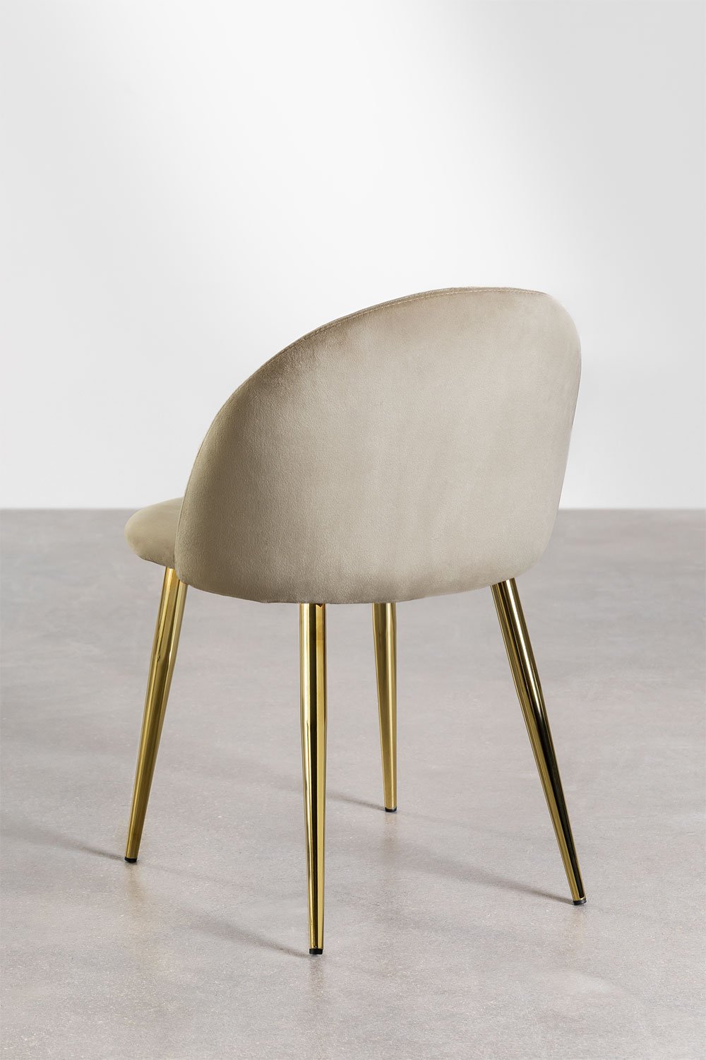 Silla de comedor en terciopelo Kana   , imagen de galería 4