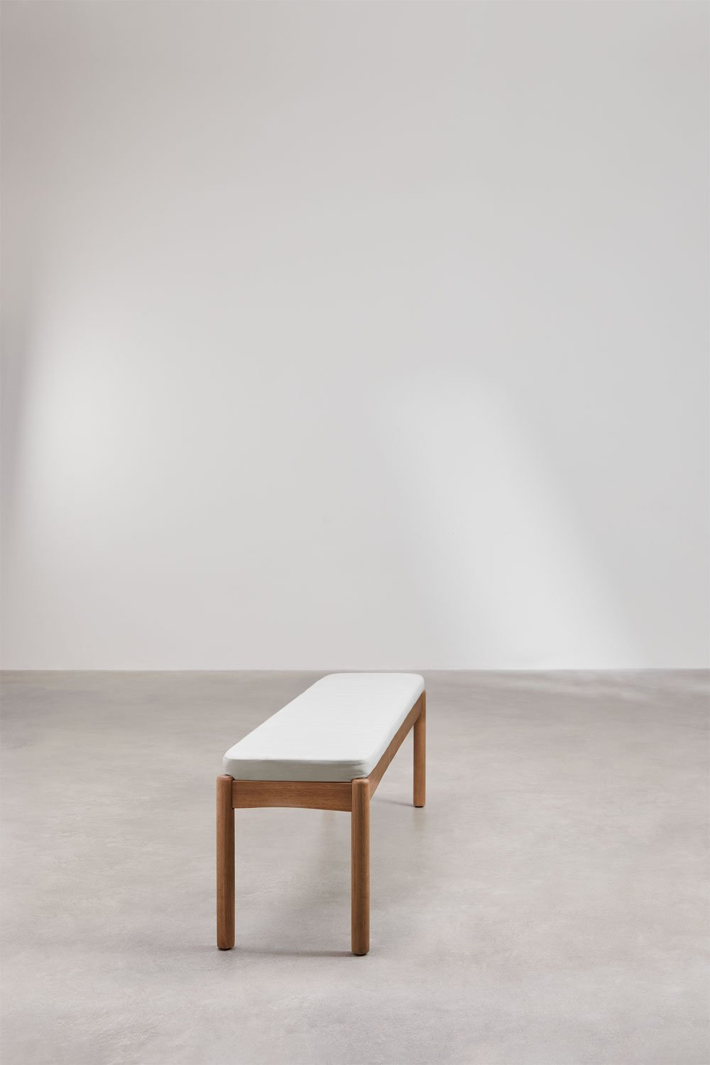 Banco de jardín 180 cm en madera de eucalipto Aderyn  , imagen de galería 3