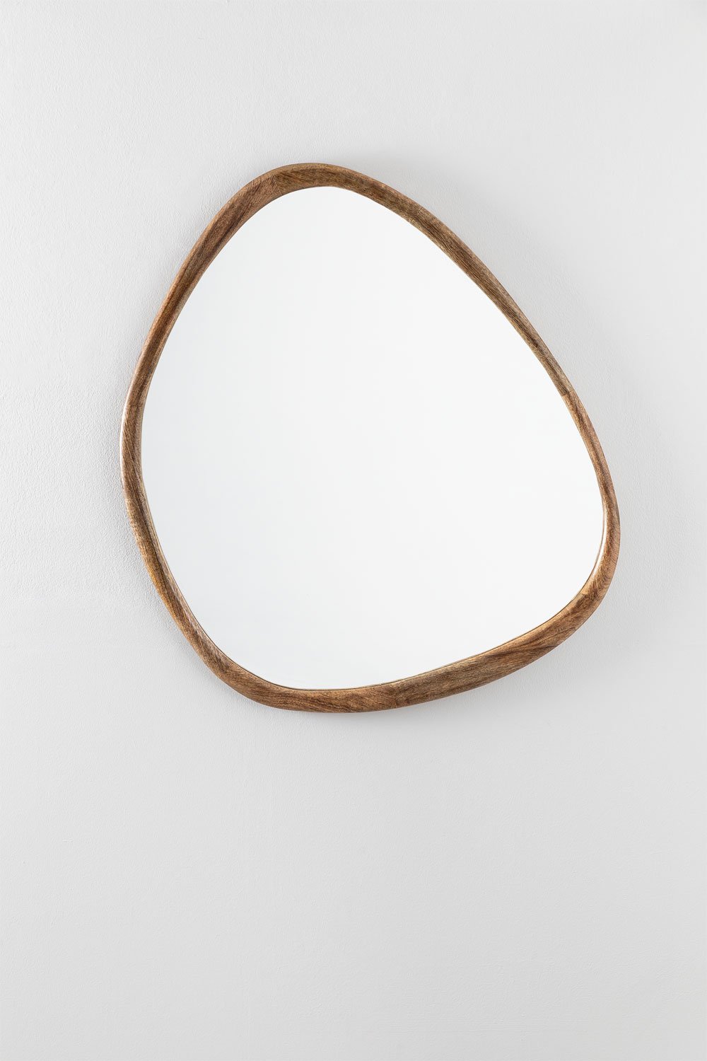 Espejo de pared en madera de mango (86x70 cm) Dilian , imagen de galería 2