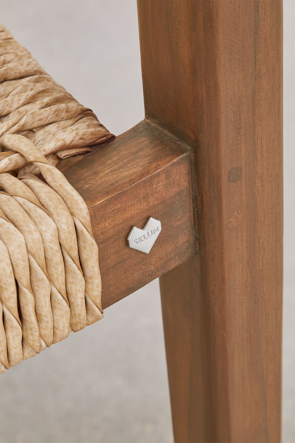 Pack de 2 Sillas de Comedor en Madera de Teca Lulea , imagen de galería 7