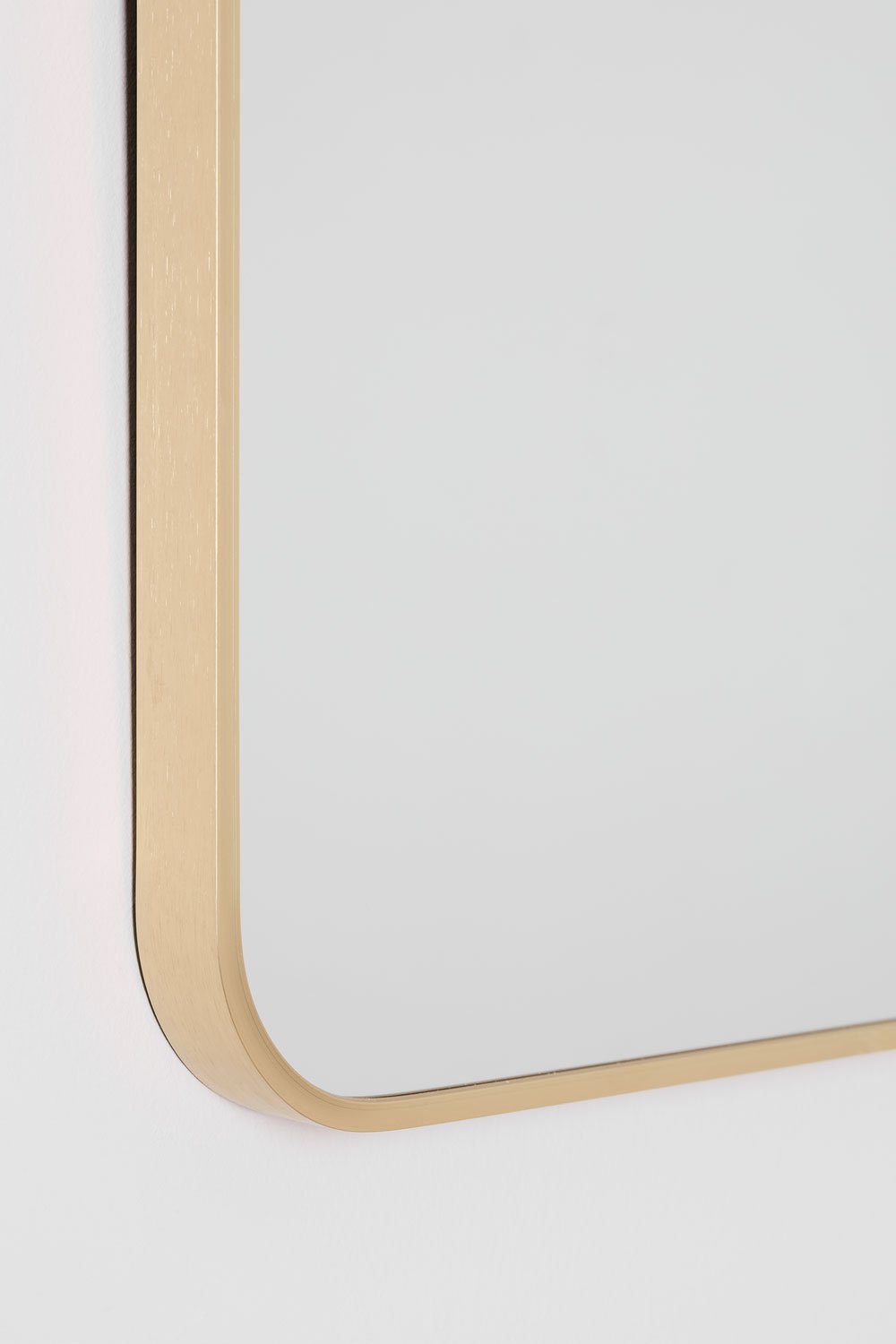 Espejo de pared rectangular en aluminio 50x70 cm Tuluise, imagen de galería 4