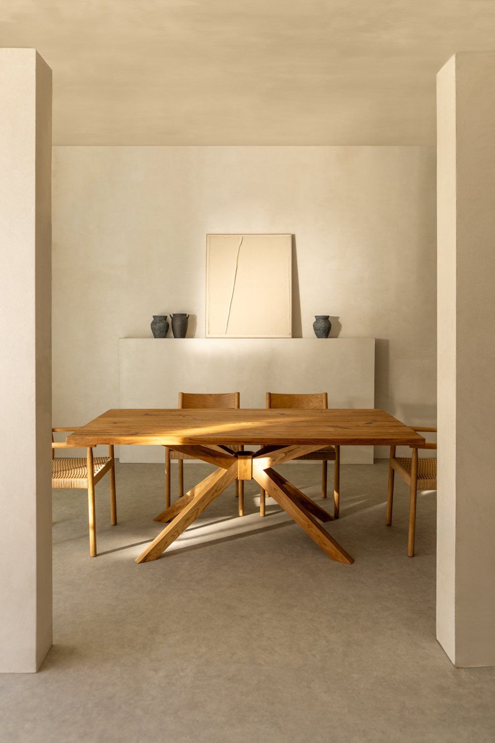 Mesa de Comedor Rectangular en Madera (190x100 cm) Jal, imagen de galería 1