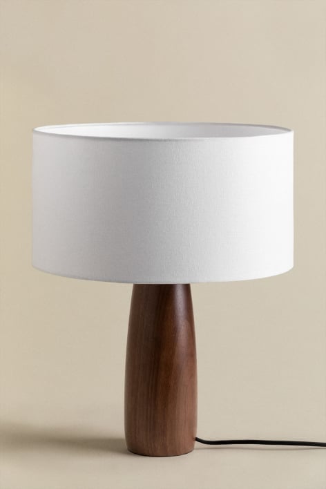 Lámpara de Mesa en Madera Caitlin