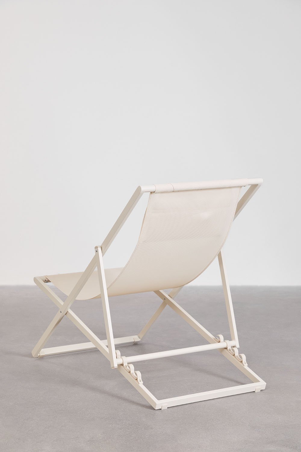 Hamaca plegable con cojín en acero Jensy      , imagen de galería 4