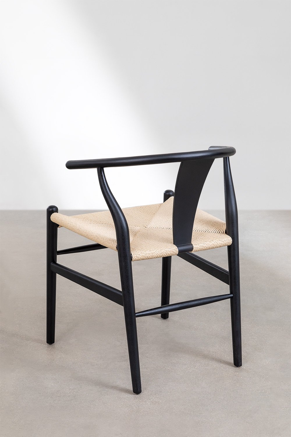 Pack de 2 sillas de comedor en madera de olmo Uish Edition, imagen de galería 5