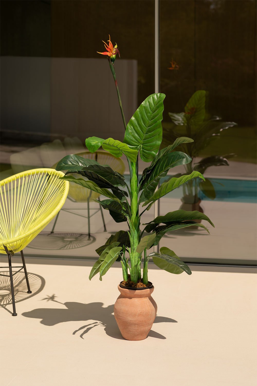 Planta Artificial Decorativa Ave del Paraíso 150 cm, imagen de galería 1