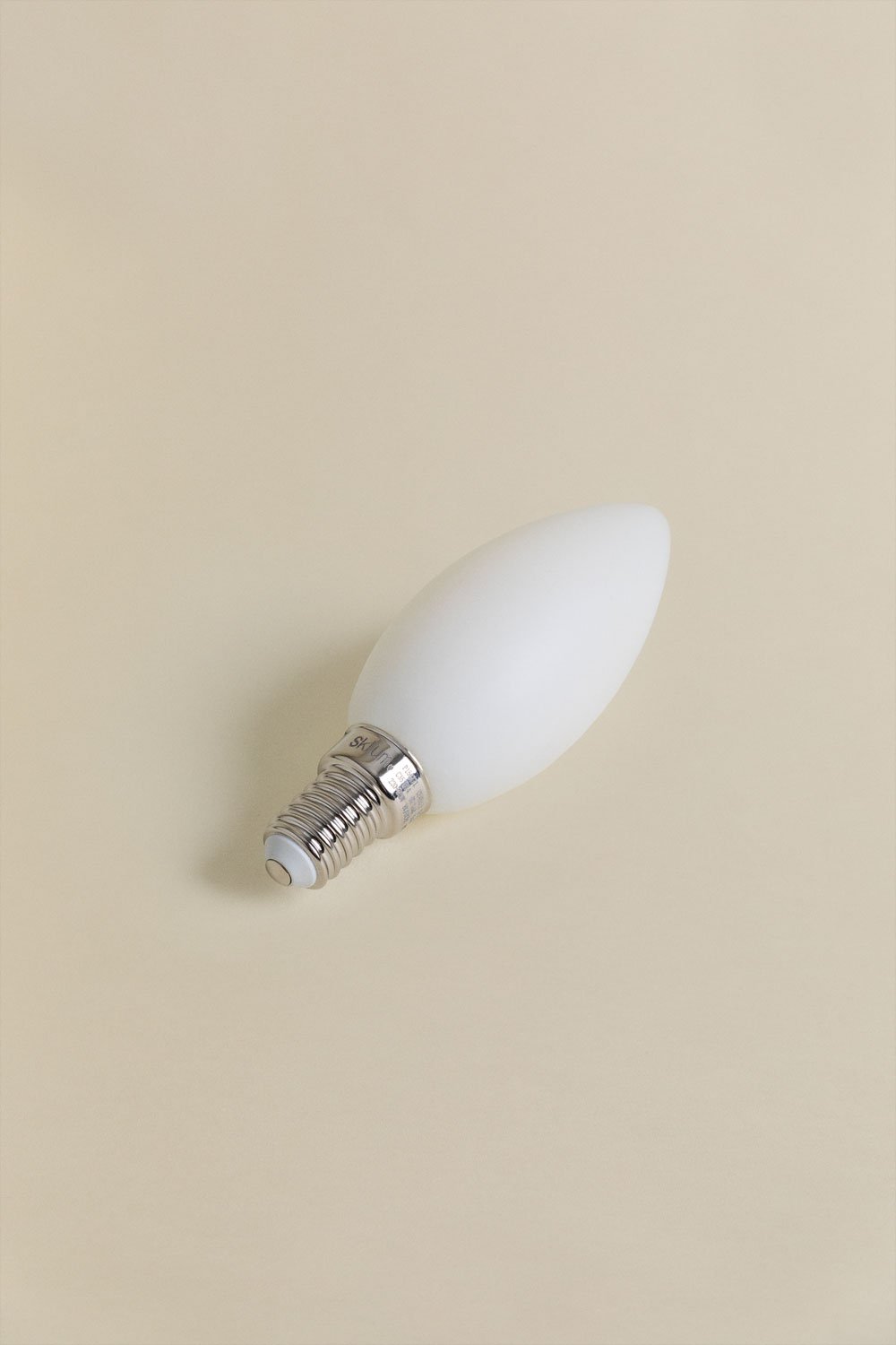 Bombilla LED E14 C35 6W Opal, imagen de galería 1