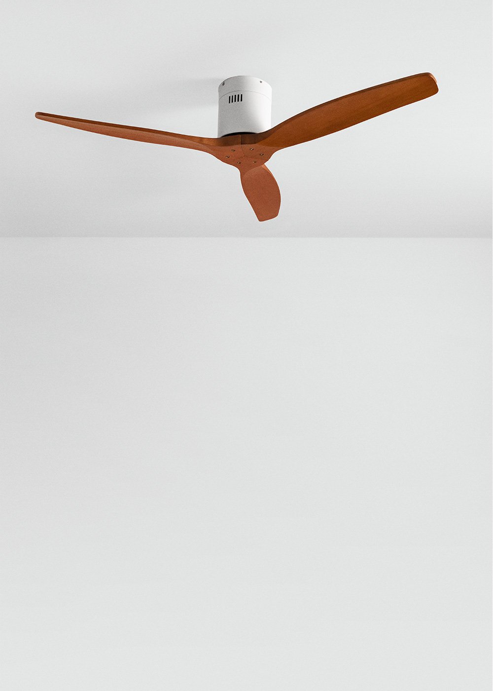 CREATE - WIND CALM - Ventilador de techo 40W silencioso Ø132 cm 100% madera, imagen de galería 2