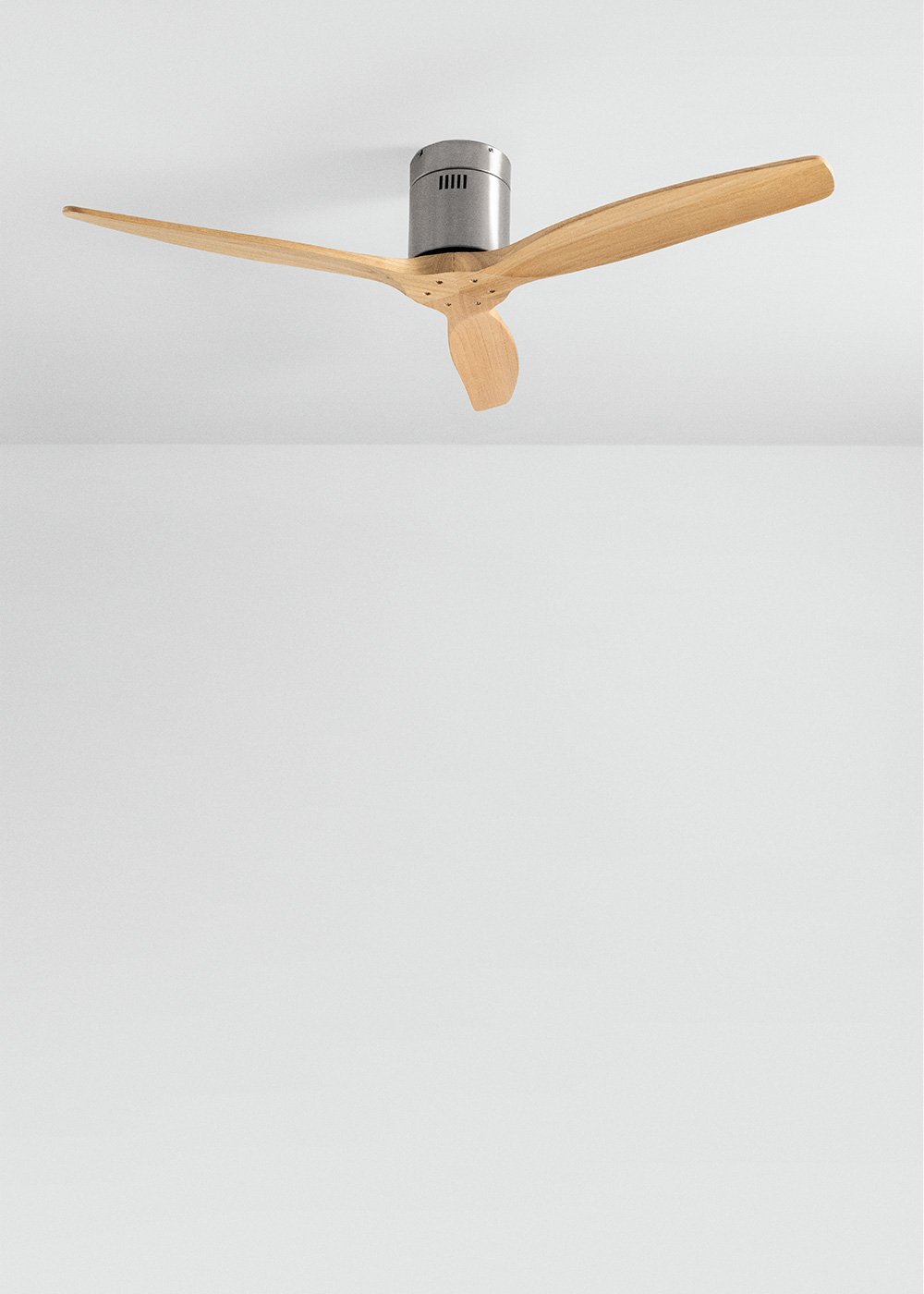 CREATE - WIND CALM - Ventilador de techo 40W silencioso Ø132 cm 100% madera, imagen de galería 2