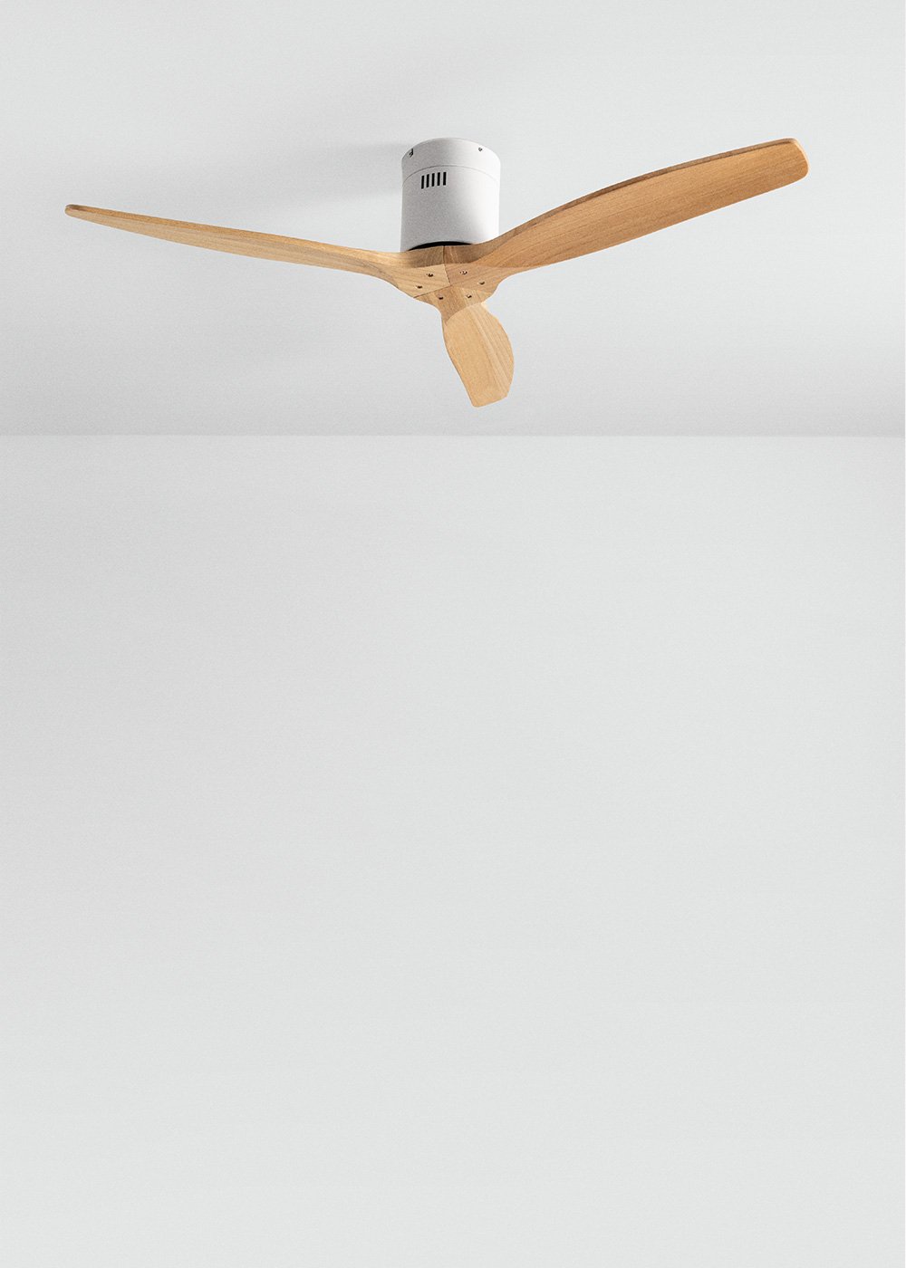 CREATE - WIND CALM - Ventilador de techo 40W silencioso Ø132 cm 100% madera, imagen de galería 2
