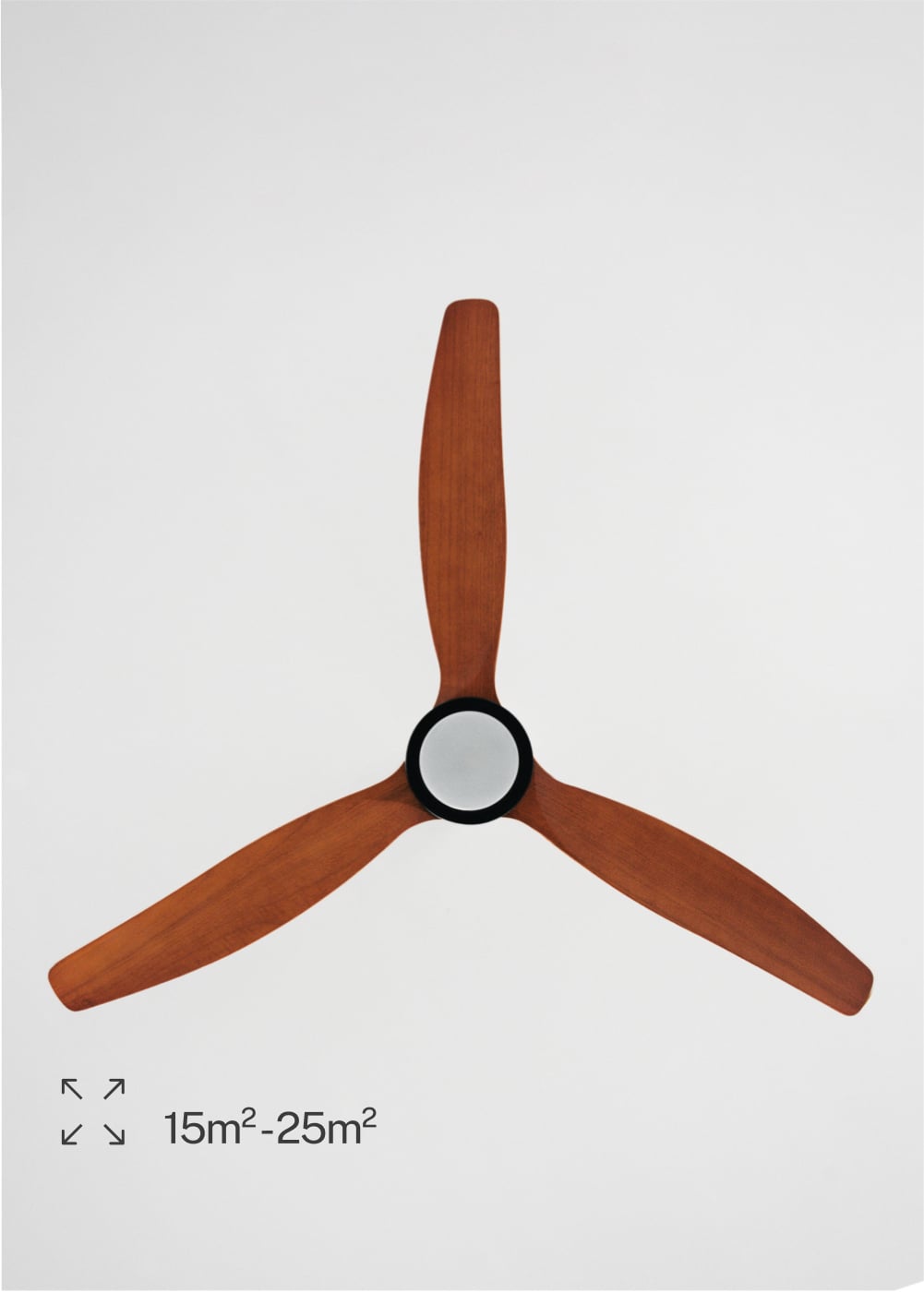 CREATE - WIND STYLANCE - Ventilador de techo 40W silencioso Ø132 cm 100% madera, imagen de galer&iacute;a 5