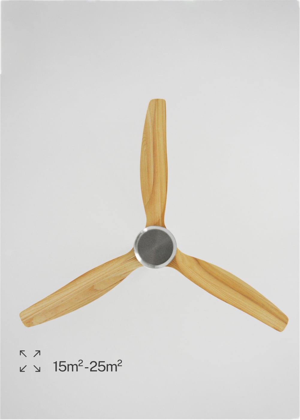 CREATE - WIND STYLANCE - Ventilador de techo 40W silencioso Ø132 cm 100% madera, imagen de galer&iacute;a 5