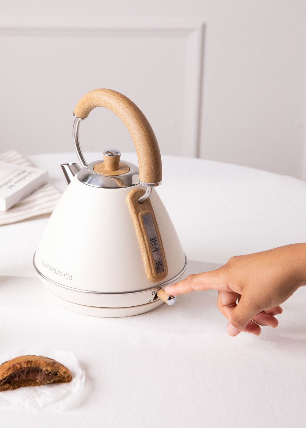 CREATE - KETTLE RETRO - Hervidor de agua eléctrico, imagen de galería 3