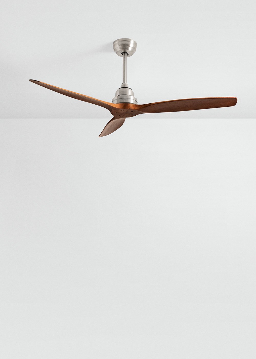 CREATE - WIND WOOD - Ventilador de techo 75W silencioso Ø132 cm 100% madera, imagen de galería 2