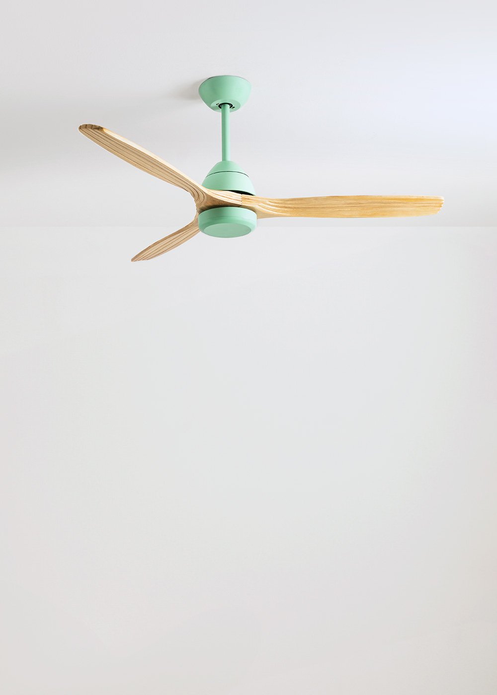 CREATE - WIND CUP - Ventilador de techo 40W silencioso Ø132 cm 100% madera, imagen de galería 2