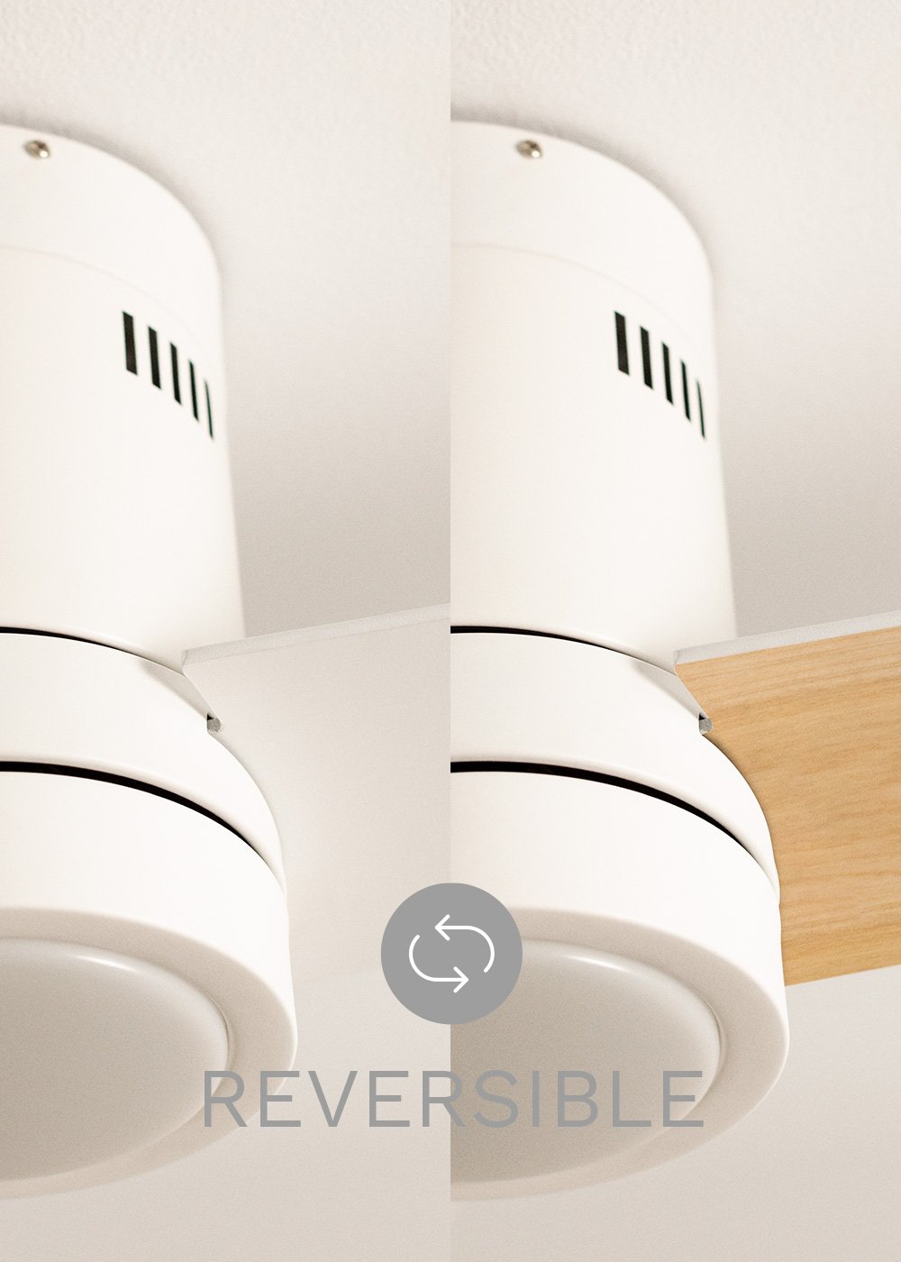 CREATE - WIND MINIMAL - Ventilador de techo 40W silencioso Ø132 cm con luz LED de 15W, imagen de galer&iacute;a 6