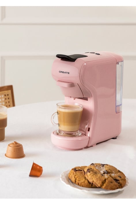 CREATE - POTTS - Cafetera Multicápsula Express y Café Molido