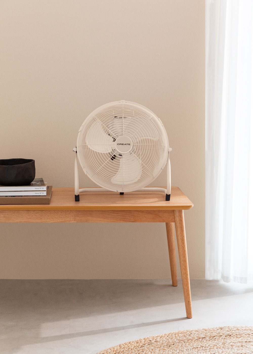 CREATE - AIR FLOOR RETRO - Ventilador industrial de suelo , imagen de galería 1