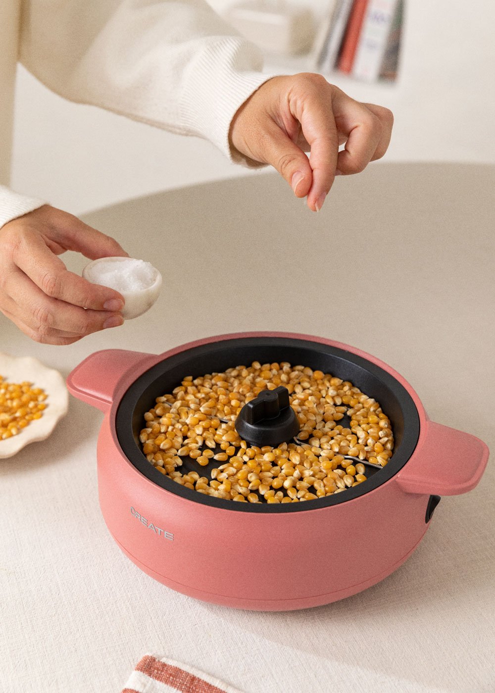 CREATE - POPCORN MAKER STUDIO - Máquina de palomitas con fundidor de mantequilla, imagen de galer&iacute;a 3