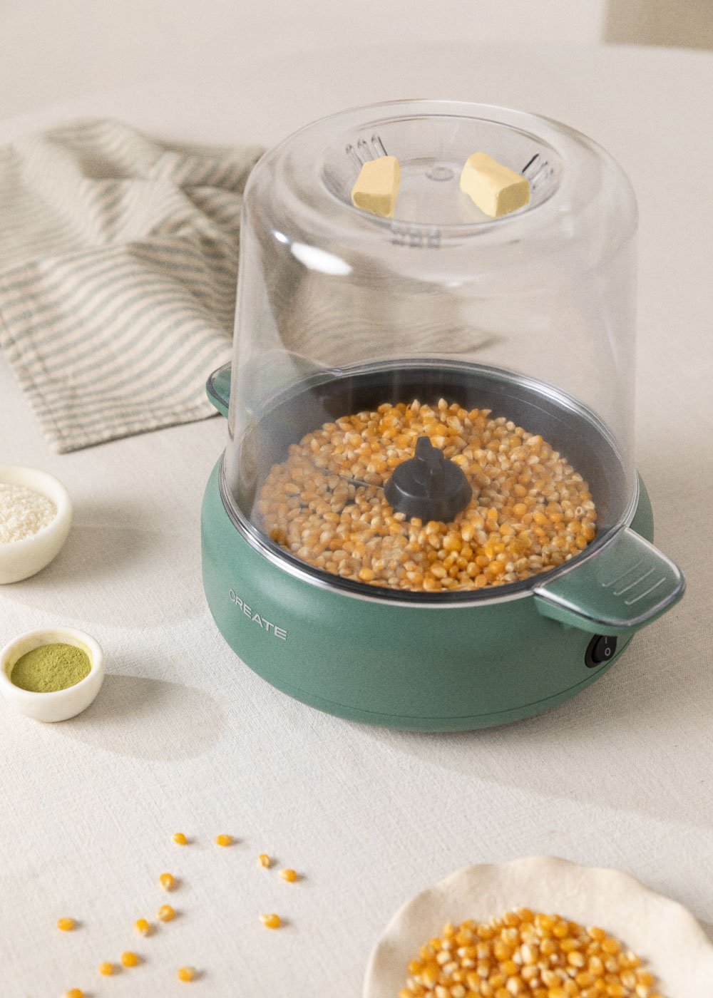 CREATE - POPCORN MAKER STUDIO - Máquina de palomitas con fundidor de mantequilla, imagen de galer&iacute;a 3