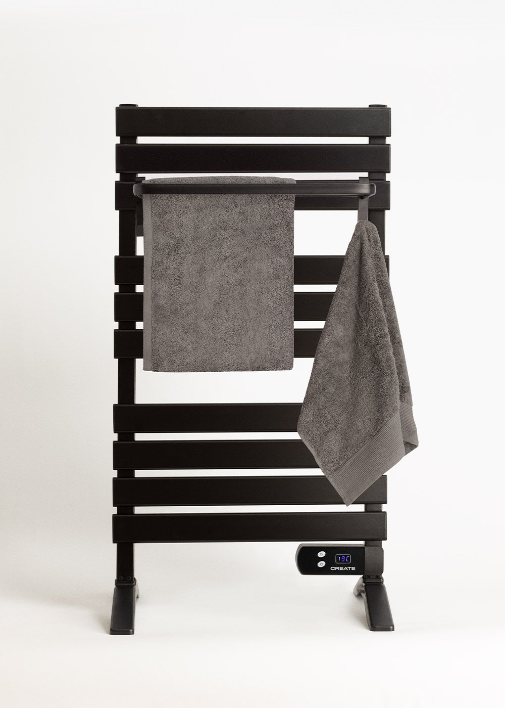 CREATE - WARM TOWEL - Toallero eléctrico de suelo o pared 500W, imagen de galería 2