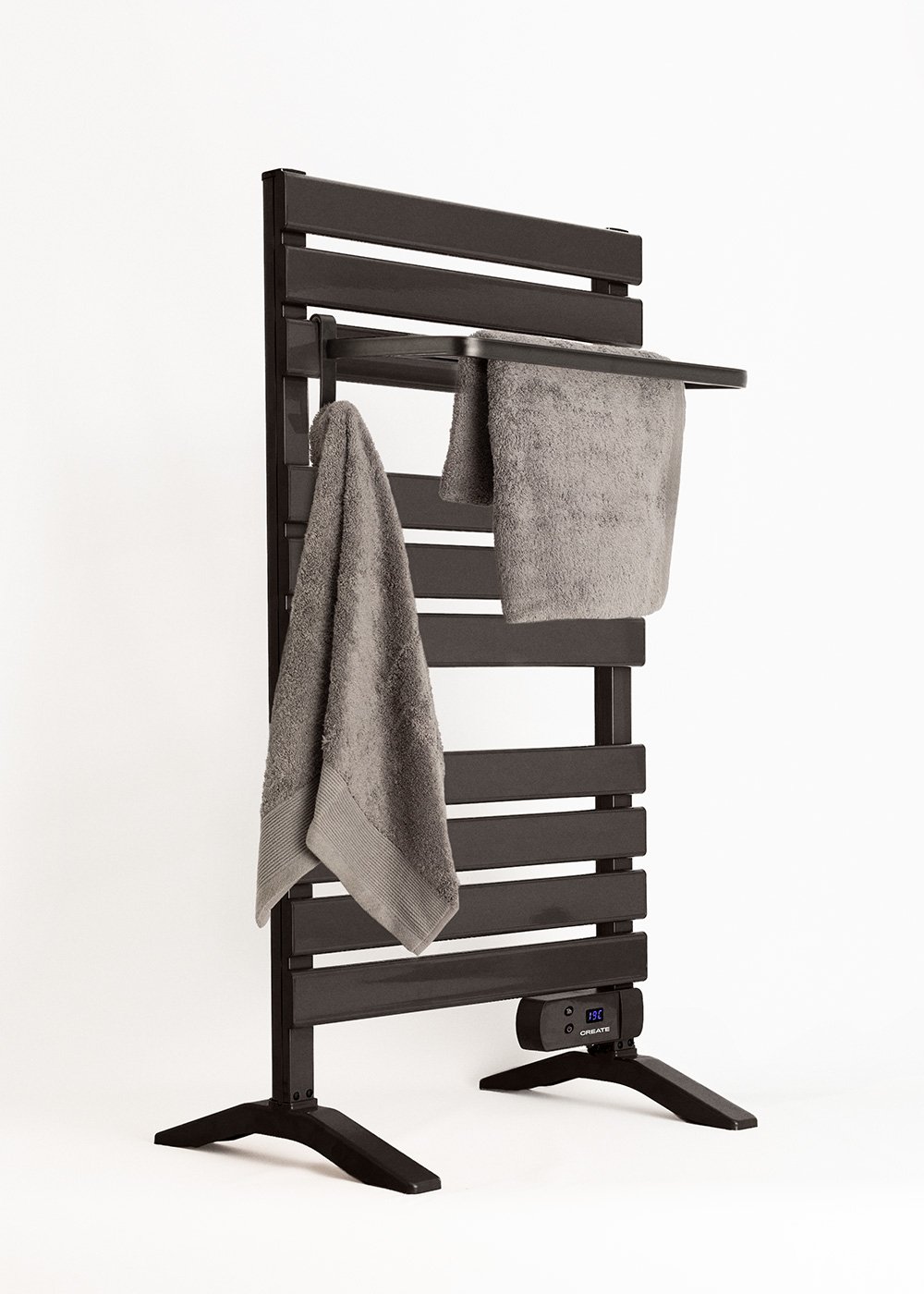 CREATE - WARM TOWEL - Toallero eléctrico de suelo o pared 500W, imagen de galería 4