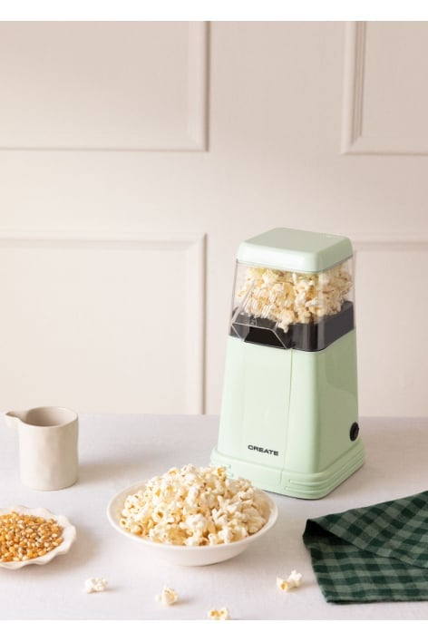 CREATE - POPCORN MAKER RETRO - Máquina eléctrica de palomitas de maíz