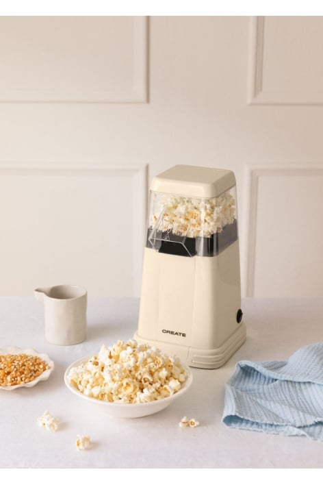 CREATE - POPCORN MAKER RETRO - Máquina eléctrica de palomitas de maíz