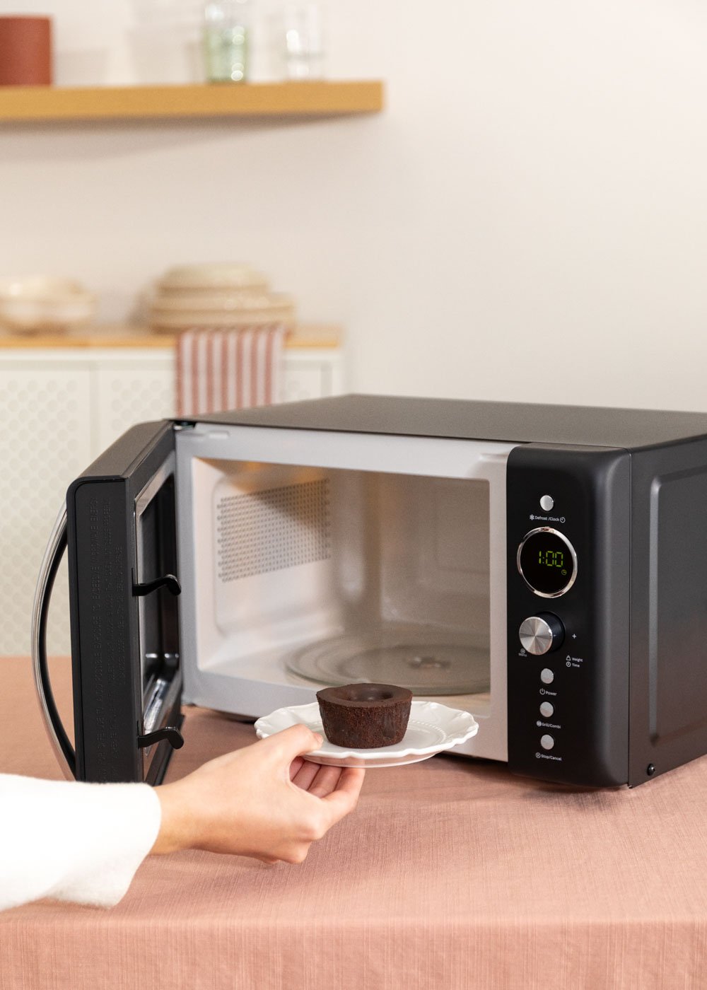 CREATE - MICROWAVE RETRO - Microondas grill digital 900W, imagen de galer&iacute;a 4