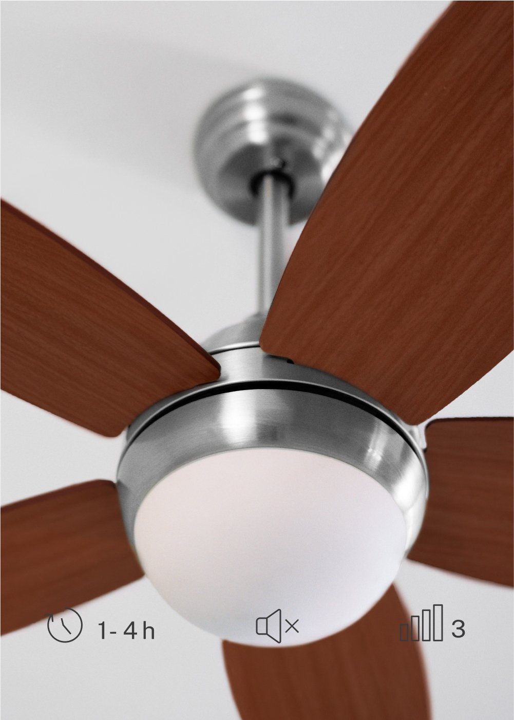 CREATE - WIND FLOWOOD - Ventilador de techo 60W silencioso Ø107 cm, imagen de galer&iacute;a 4