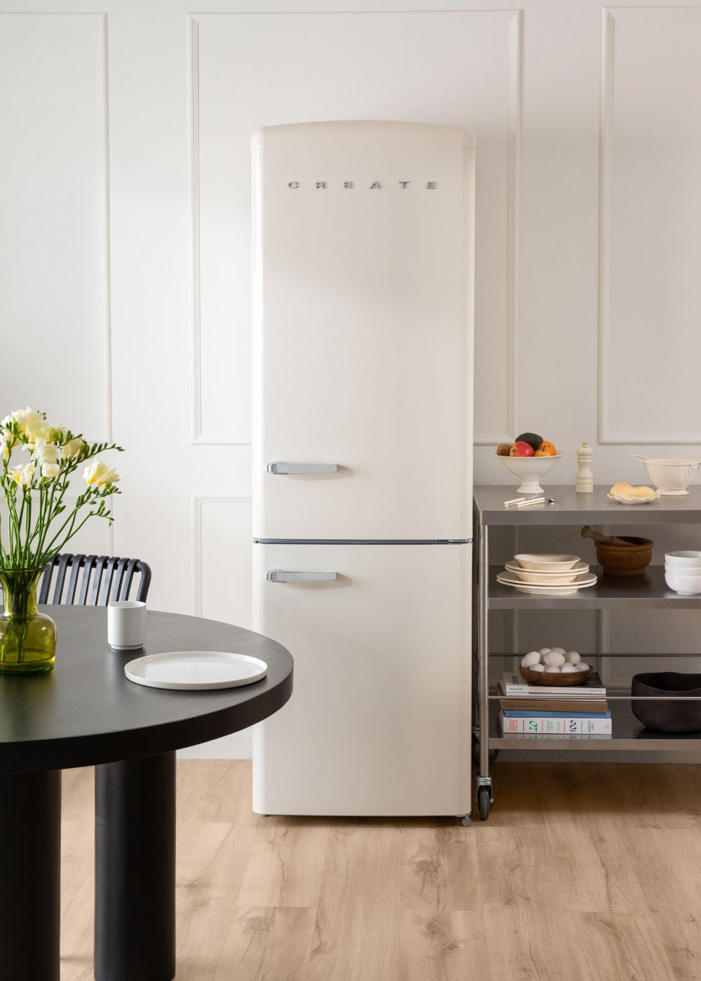 CREATE - FRIDGE STYLANCE 330L - Frigorífico combi de estilo Retro, imagen de galería 1