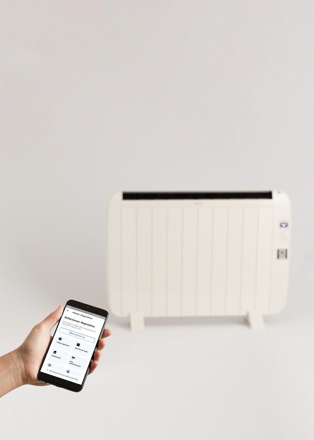 CREATE - WARM SLIM 1500W - Emisor térmico con WiFi, imagen de galería 2