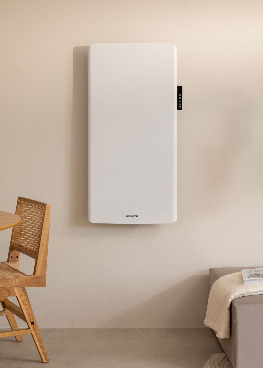 CREATE - WARM CLEAR - Convector eléctrico de pared con Wifi, imagen de galería 1