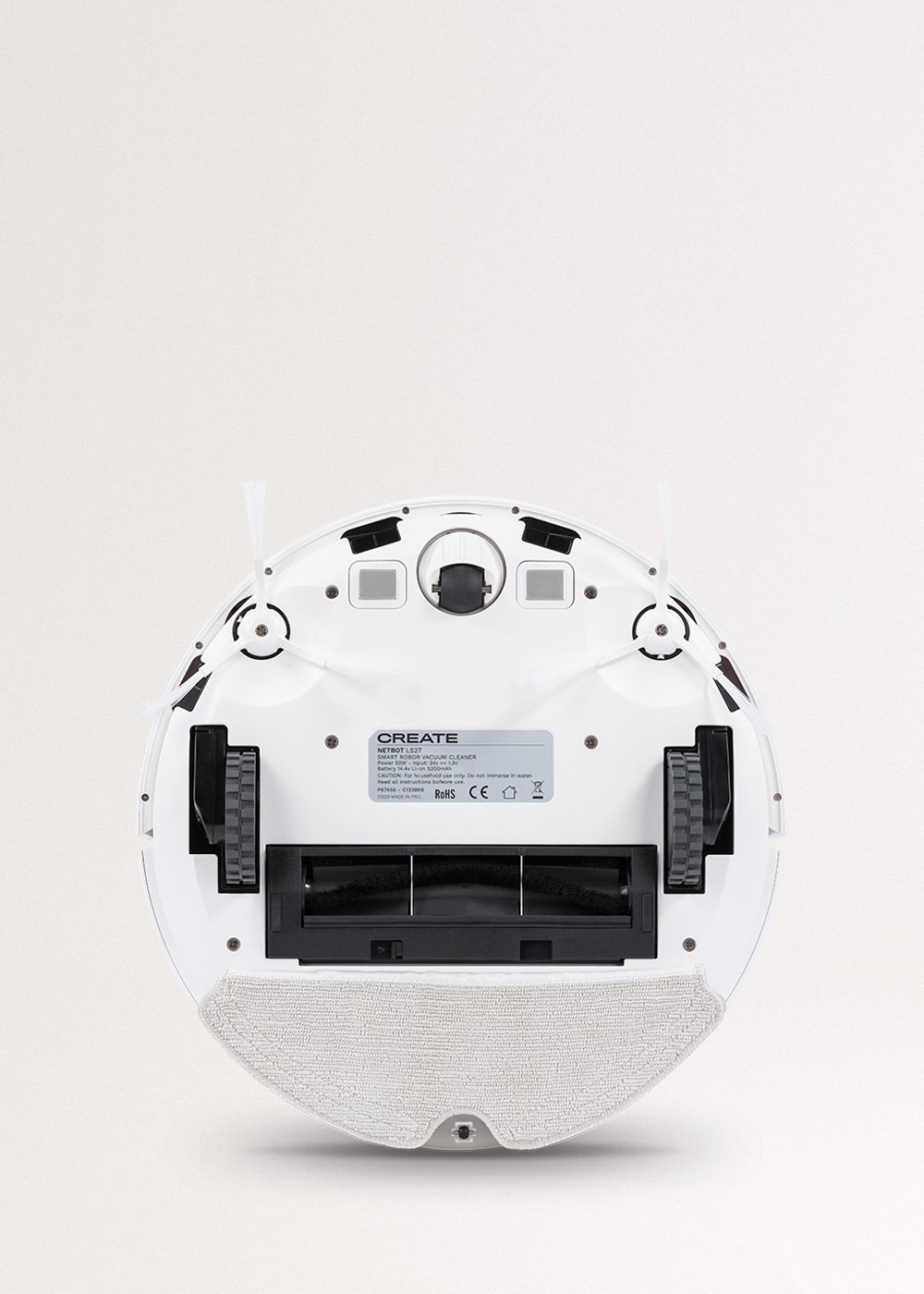 CREATE - NETBOT LS27 - Robot Aspirador Friegasuelos Láser con base de autodescarga 2700Pa, imagen de galería 9