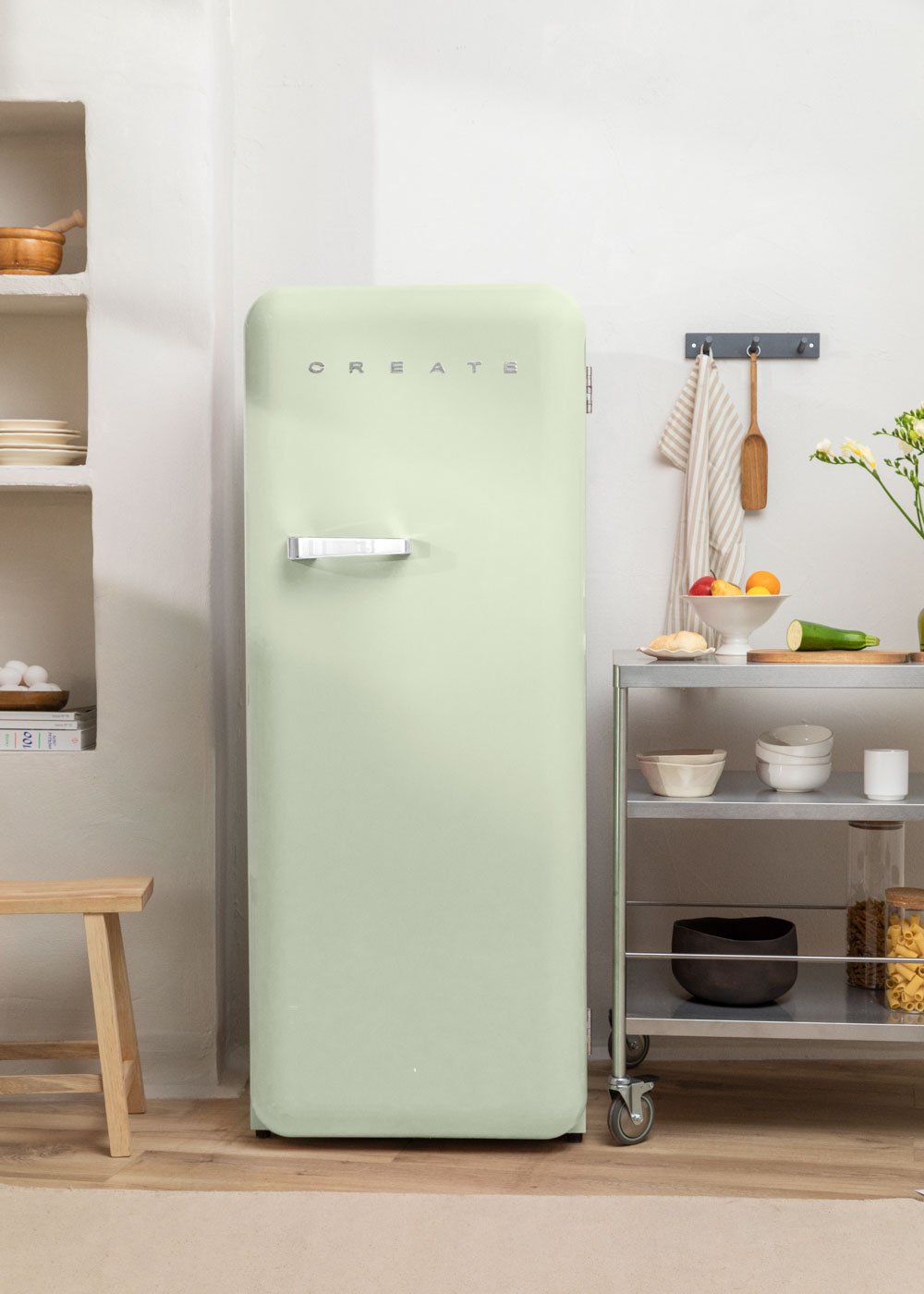 CREATE - FRIDGE RETRO 281L - Frigorífico de estilo retro, imagen de galería 1