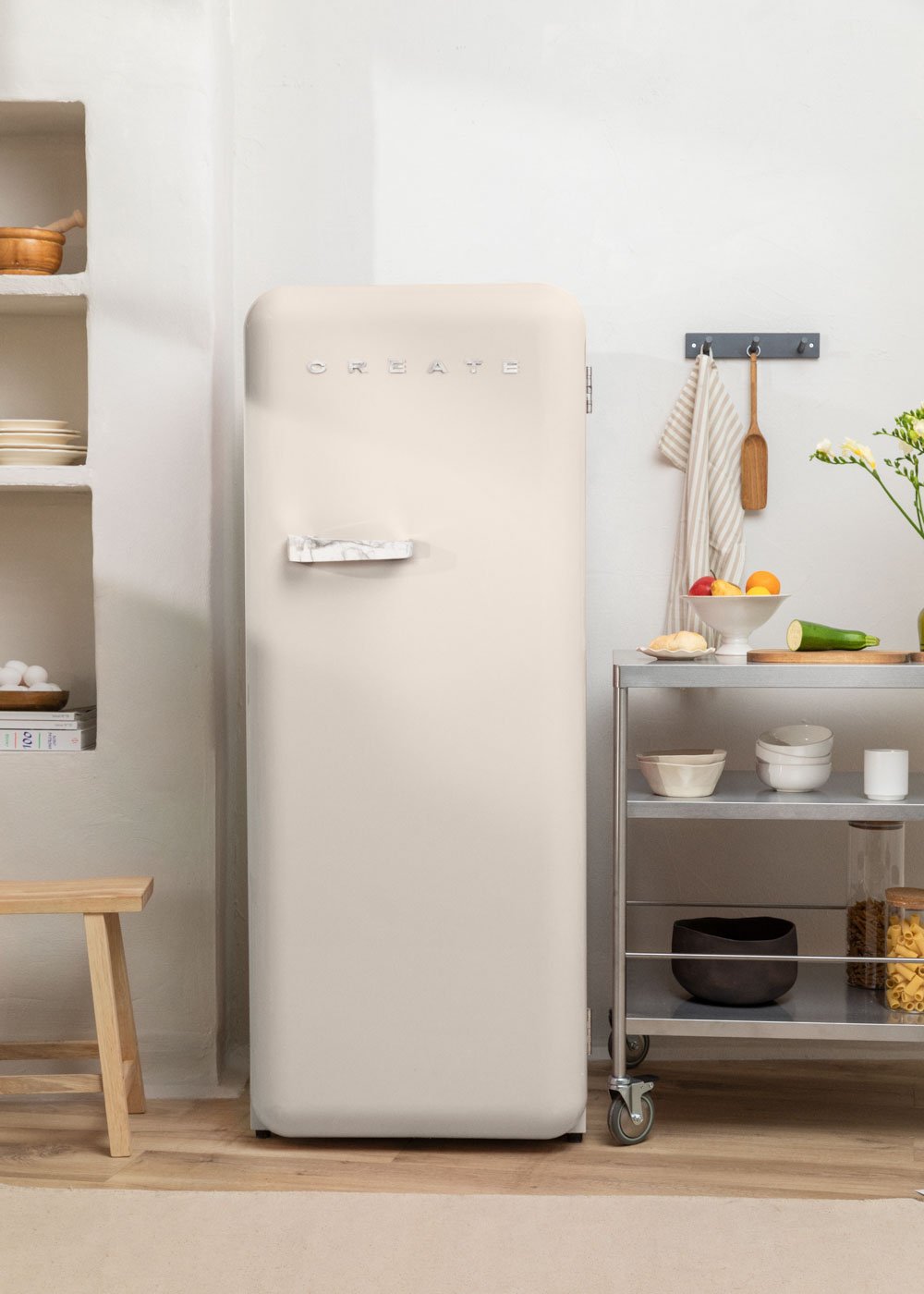 CREATE - FRIDGE RETRO 281L - Frigorífico de estilo retro, imagen de galería 1