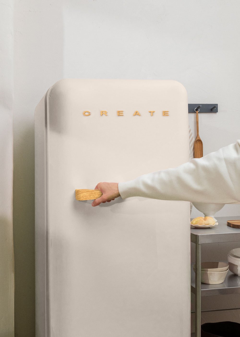 CREATE - FRIDGE RETRO 281L - Frigorífico de estilo retro, imagen de galer&iacute;a 3