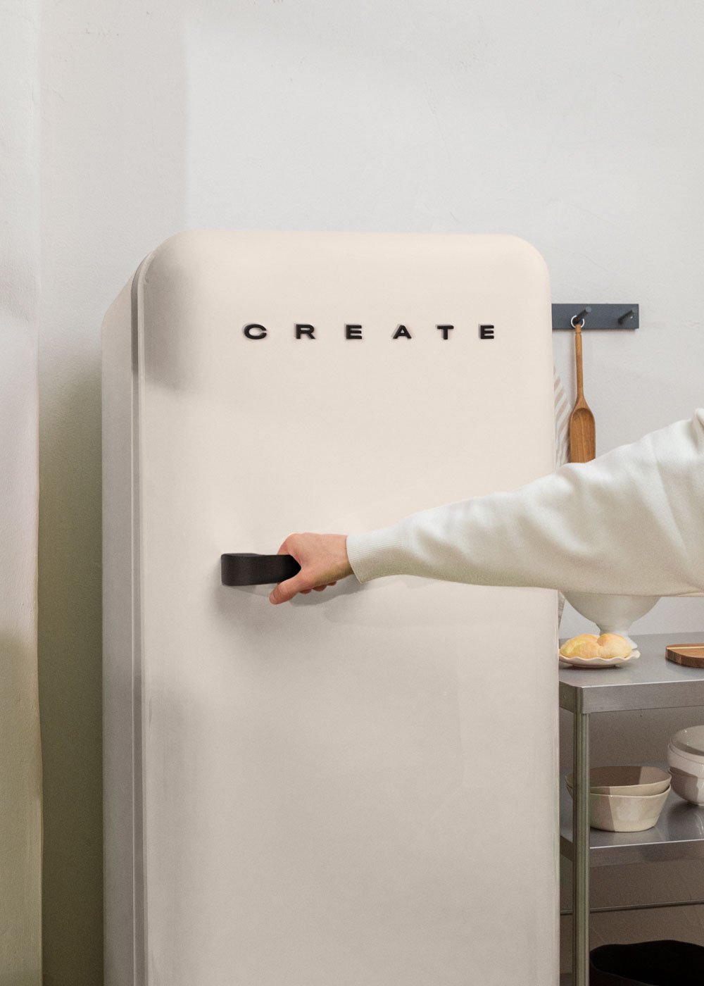 CREATE - FRIDGE RETRO 281L - Frigorífico de estilo retro, imagen de galer&iacute;a 3