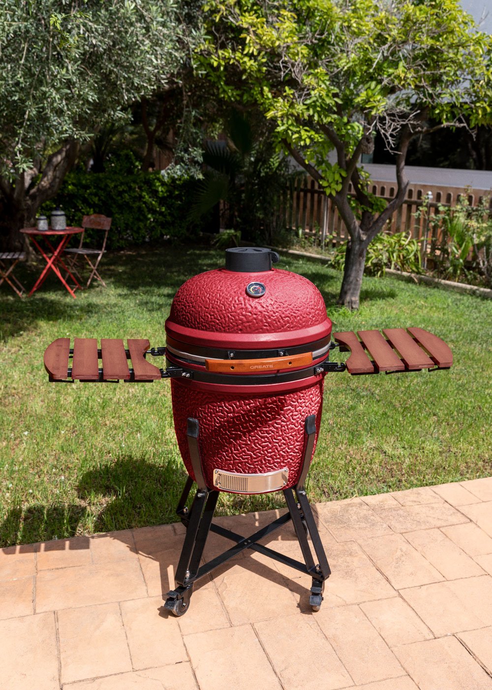 CREATE - BBQ KAMADO - Barbacoa ahumadora de cerámica, imagen de galería 1