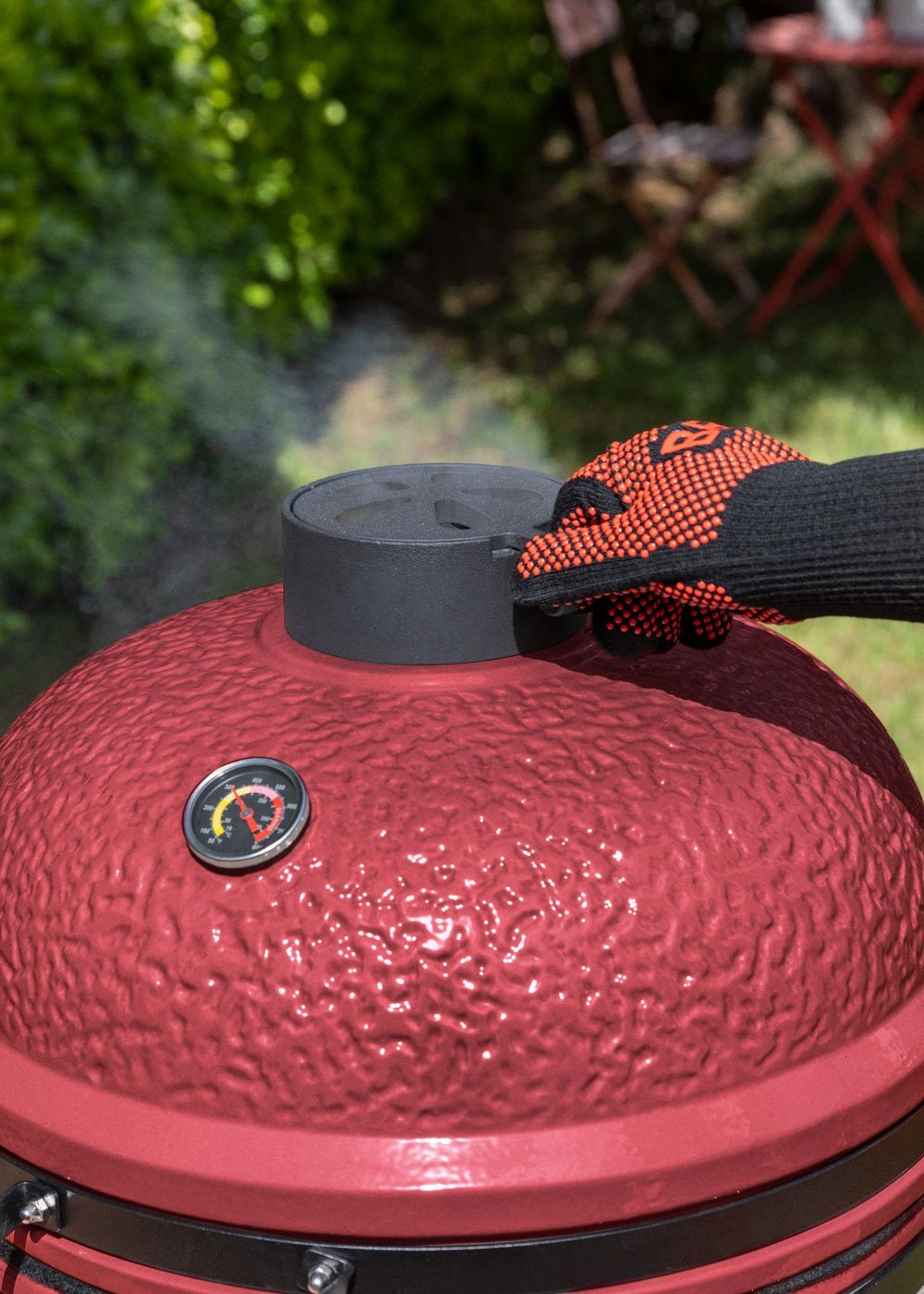 CREATE - BBQ KAMADO - Barbacoa ahumadora de cerámica, imagen de galería 3