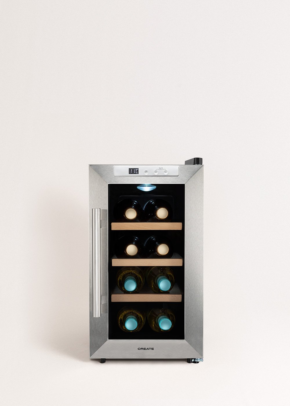 CREATE - WINECOOLER WOOD S - Vinoteca de 8 botellas , imagen de galería 2