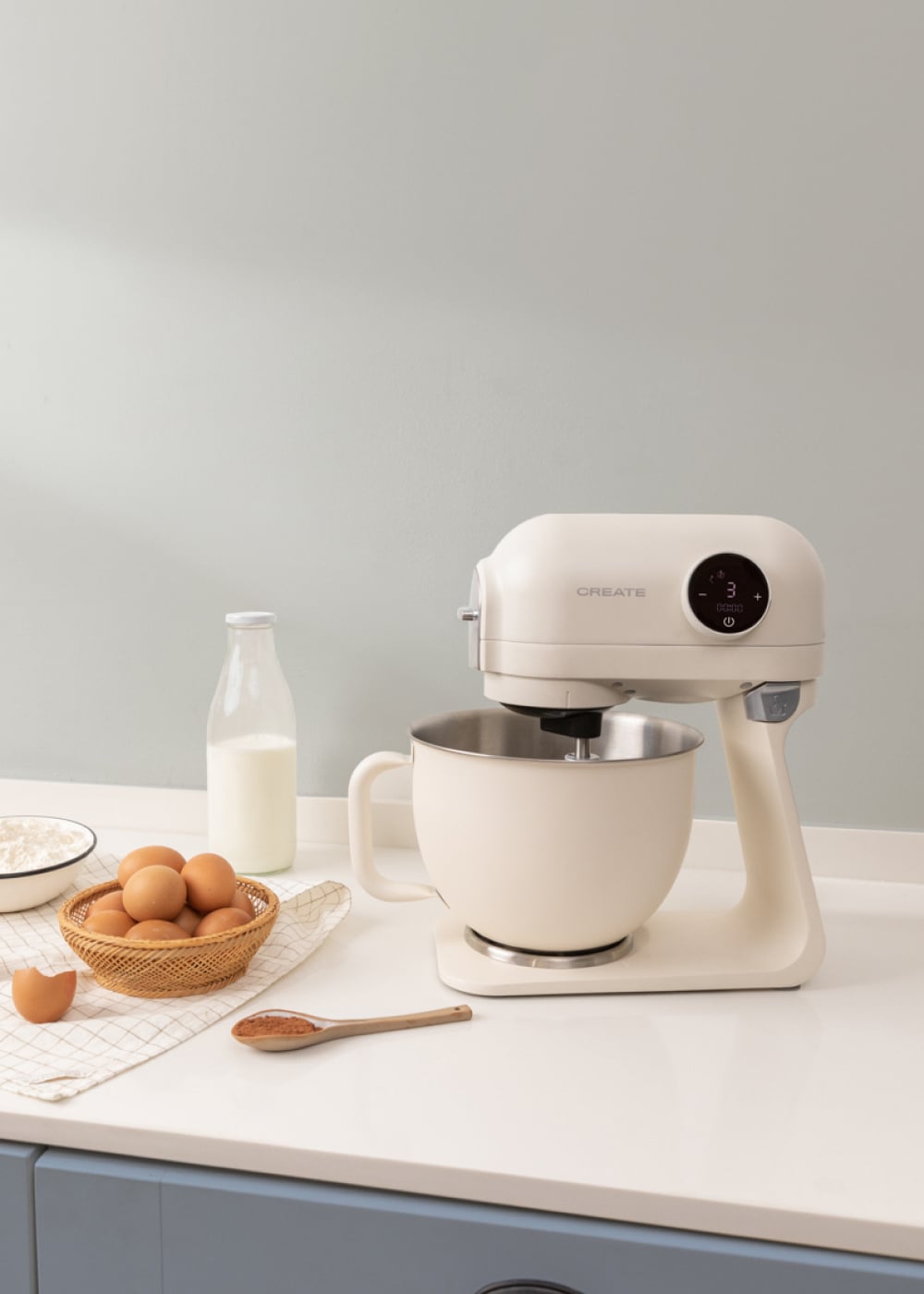 CREATE - DOWNMIX RETRO - Amasadora de rotación planetaria, imagen de galer&iacute;a 1