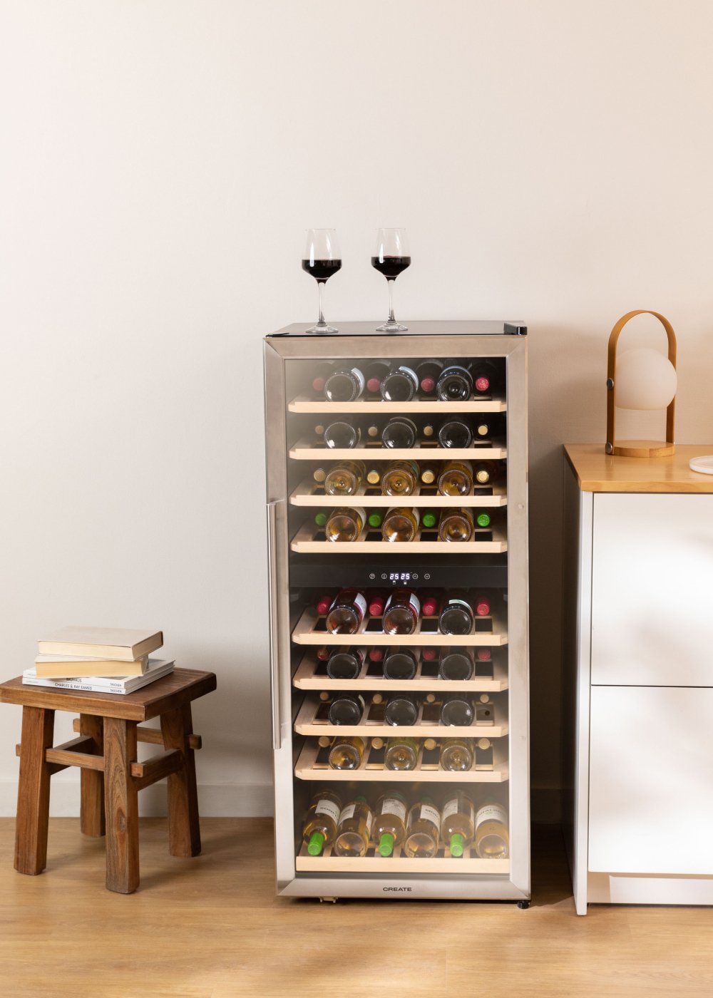 CREATE - WINECOOLER XXL - Vinoteca refrigerada 70 botellas, imagen de galería 1