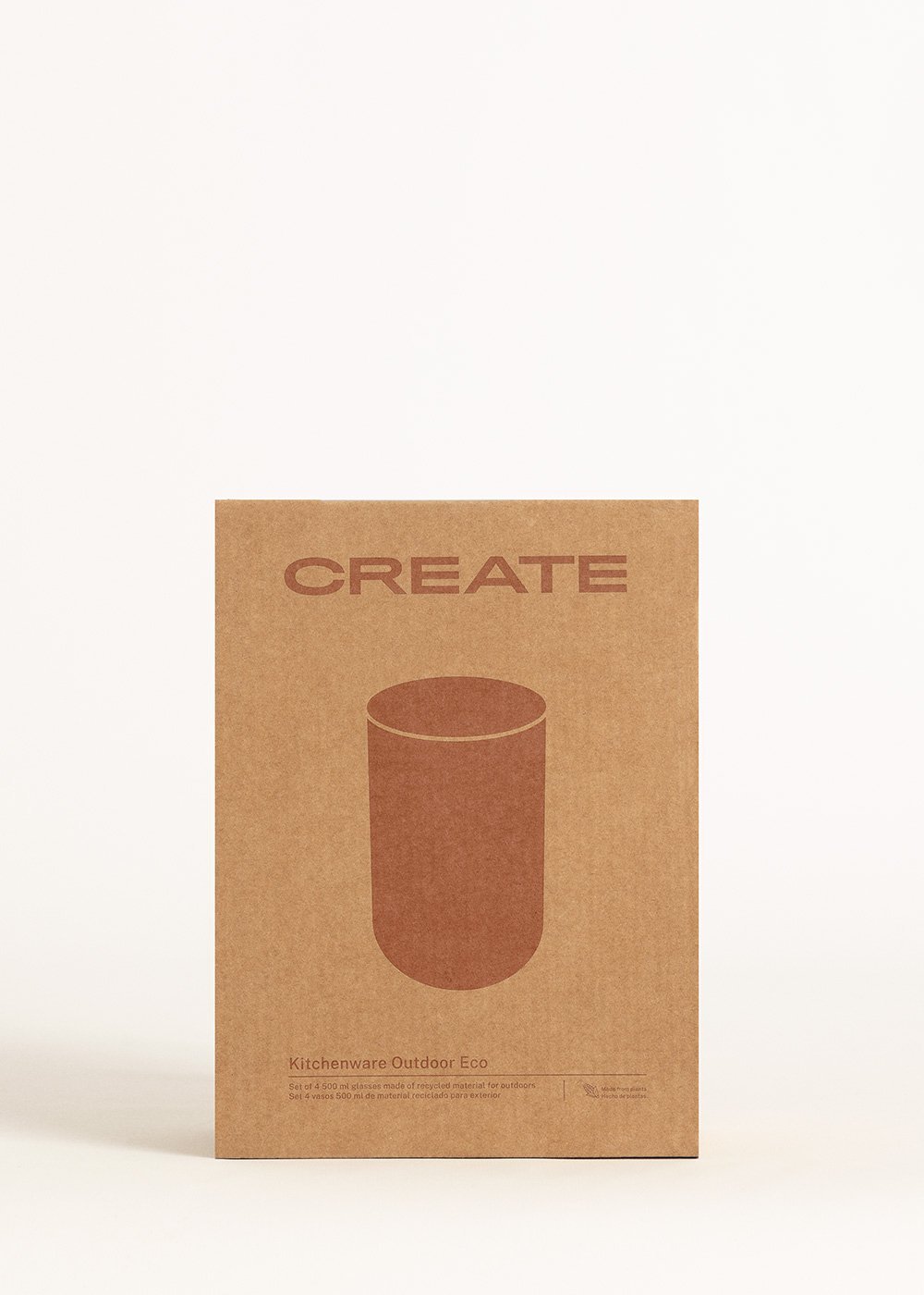 CREATE - KITCHENWARE OUTDOOR ECO - Set de jarra 2L y 4 vasos 500ml para exterior, imagen de galería 9