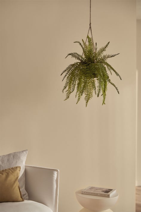 Planta Colgante Artificial Decorativa de Helecho