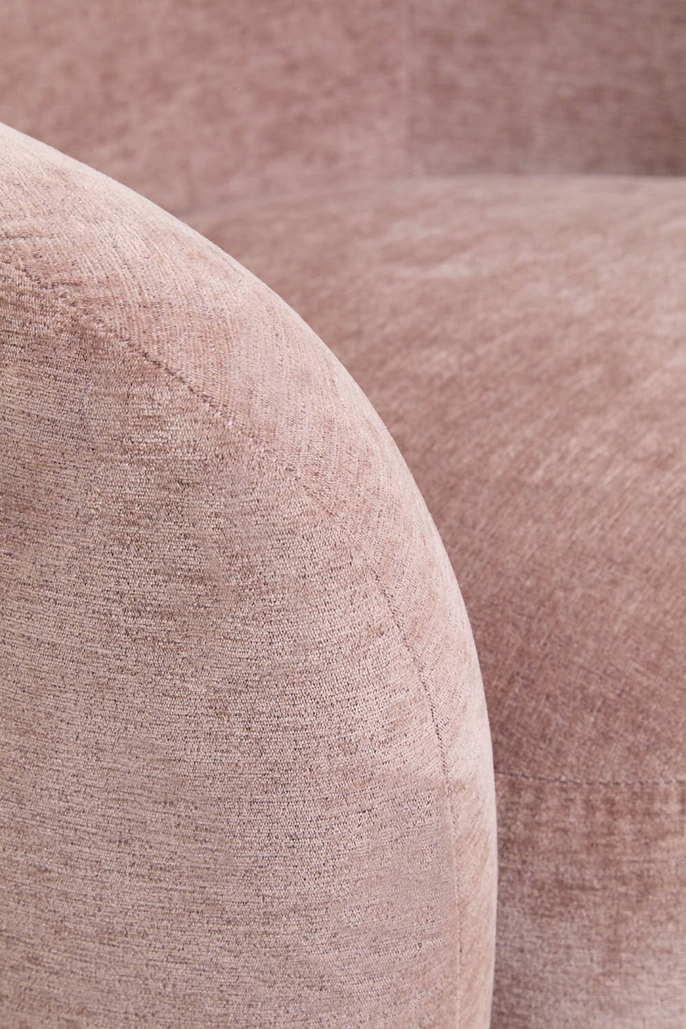 Sillón giratorio en chenilla Mieres , imagen de galería 9