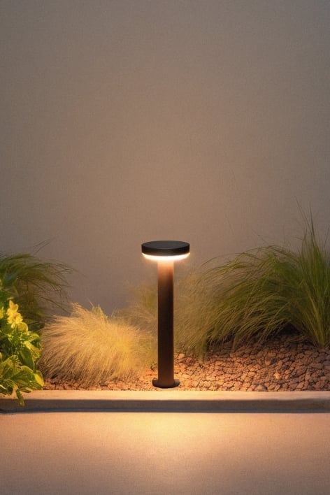 Baliza LED de exterior en acero inoxidable Ovint