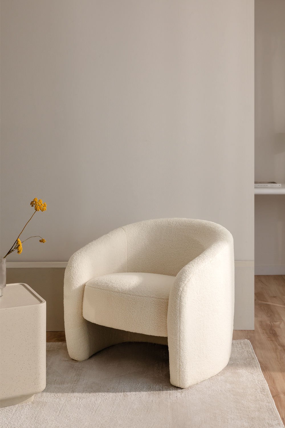 Sillón en borreguito Gombren, imagen de galería 1